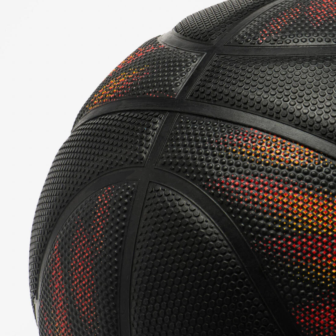 Size 5 Basketball Resist R500 - Black/Orange — تصویر 7