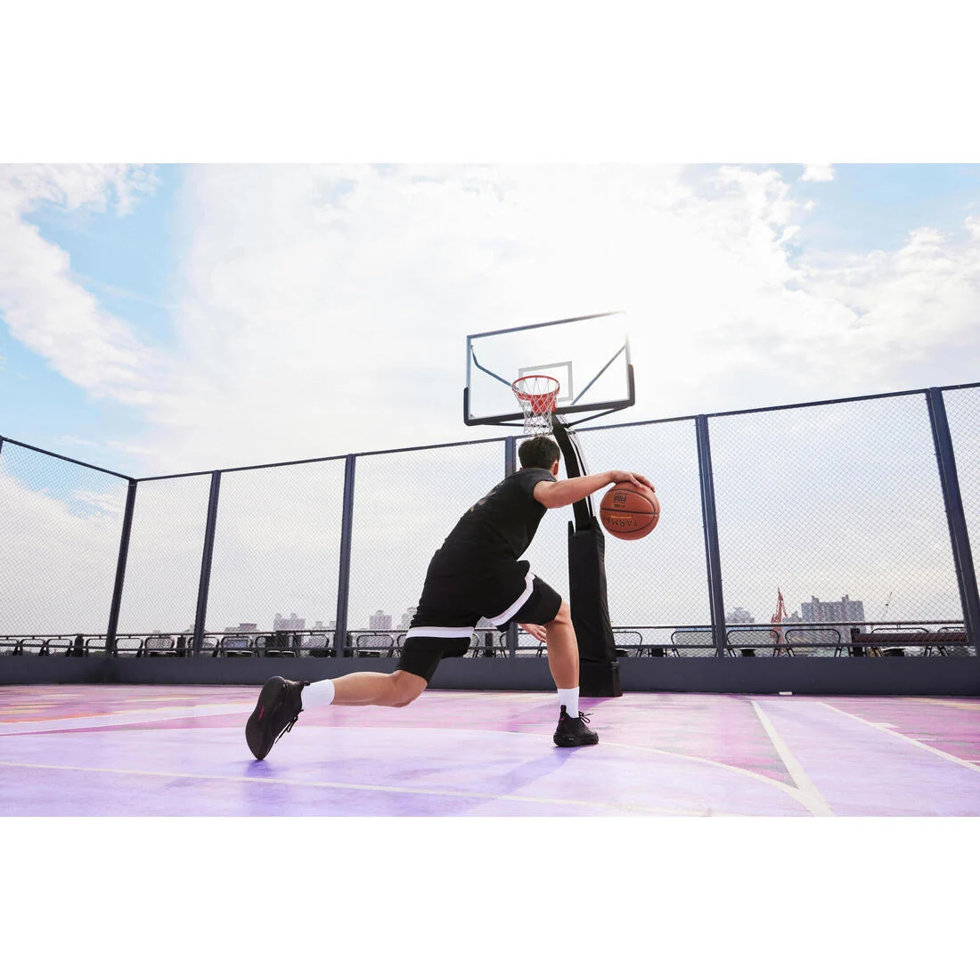 Size 7 Basketball FIBA Grip Pro BT900X - Brown — تصویر 5