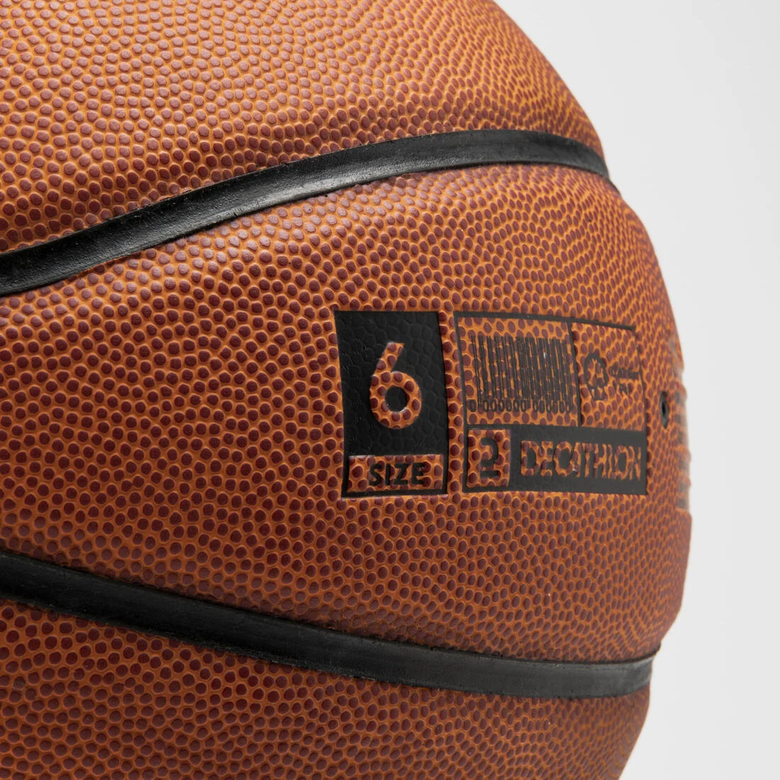 Size 6 Basketball Control Club BT100 - Brown — تصویر 7