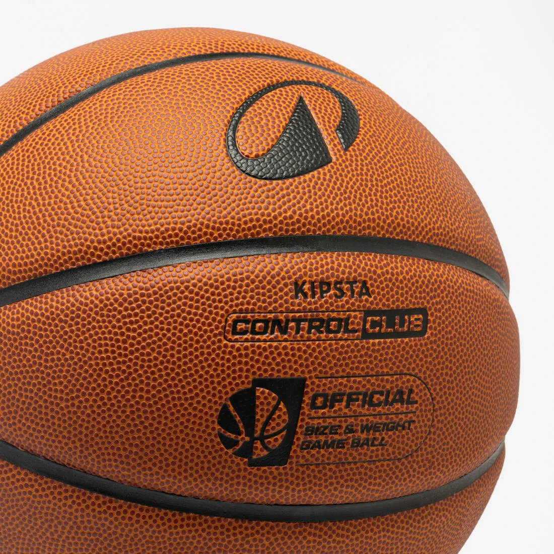 Size 6 Basketball Control Club BT100 - Brown — تصویر 3