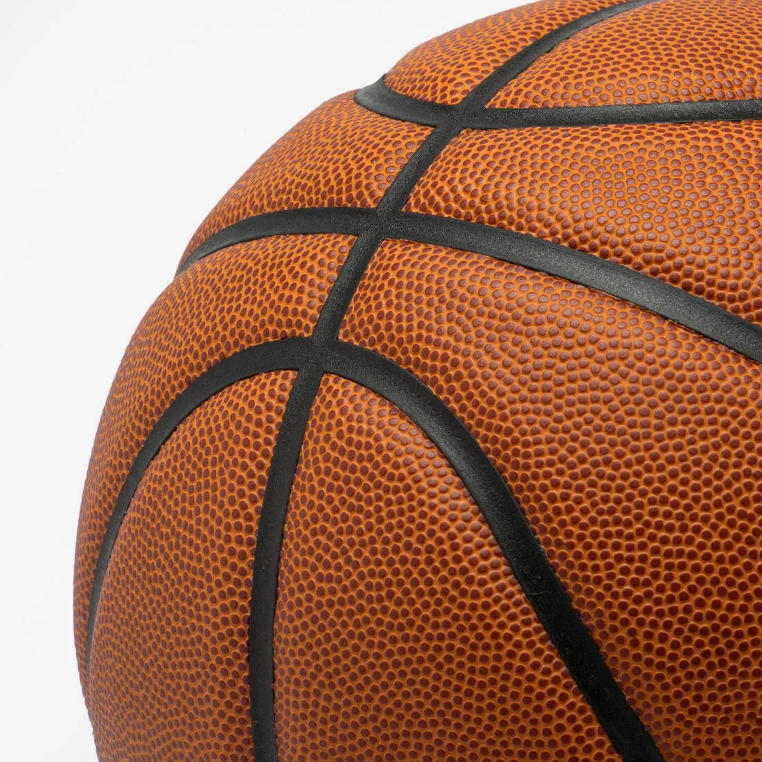 Size 5 Basketball Control Club BT100 - Brown — تصویر 4