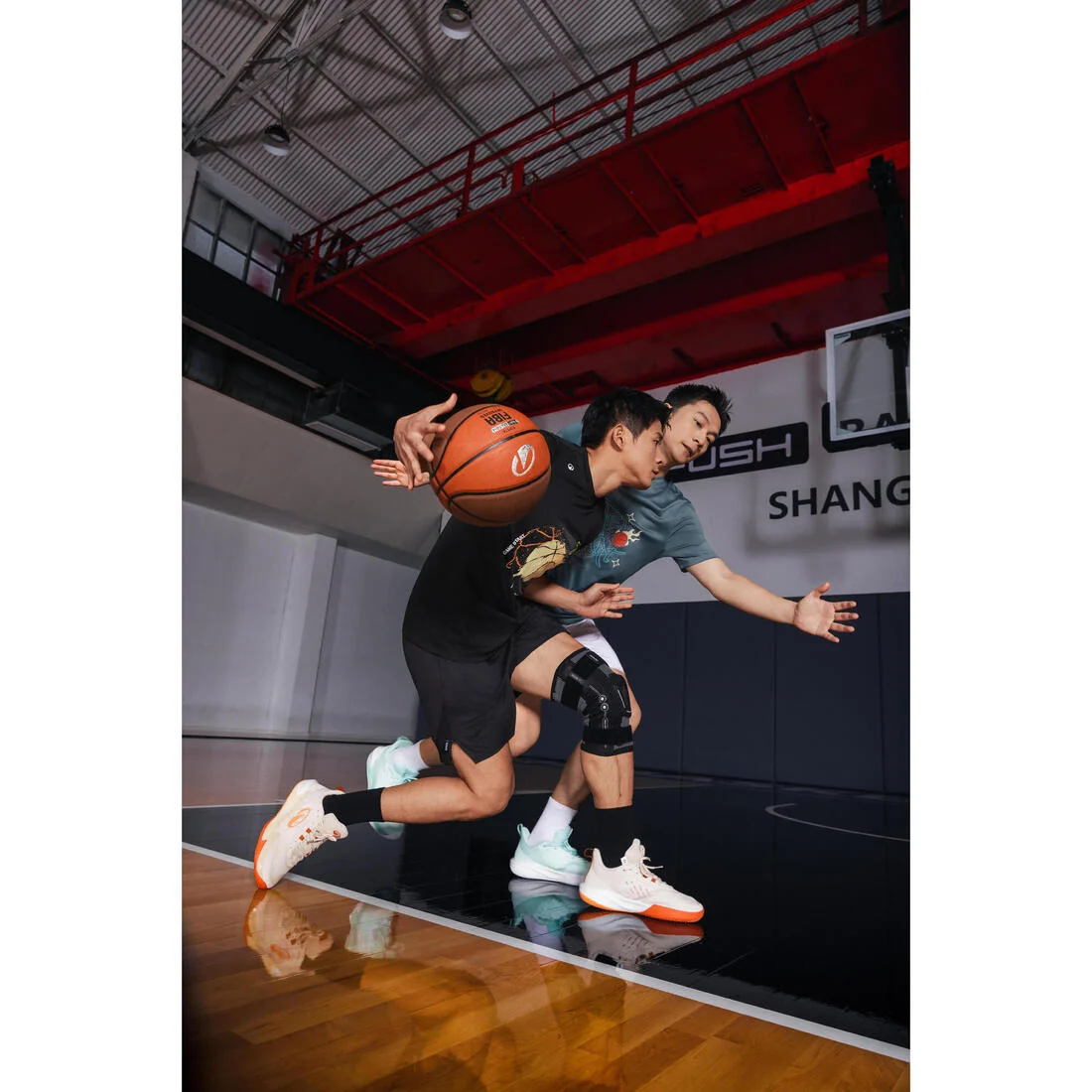Size 7 Basketball FIBA Grip Match BT500X — تصویر 4