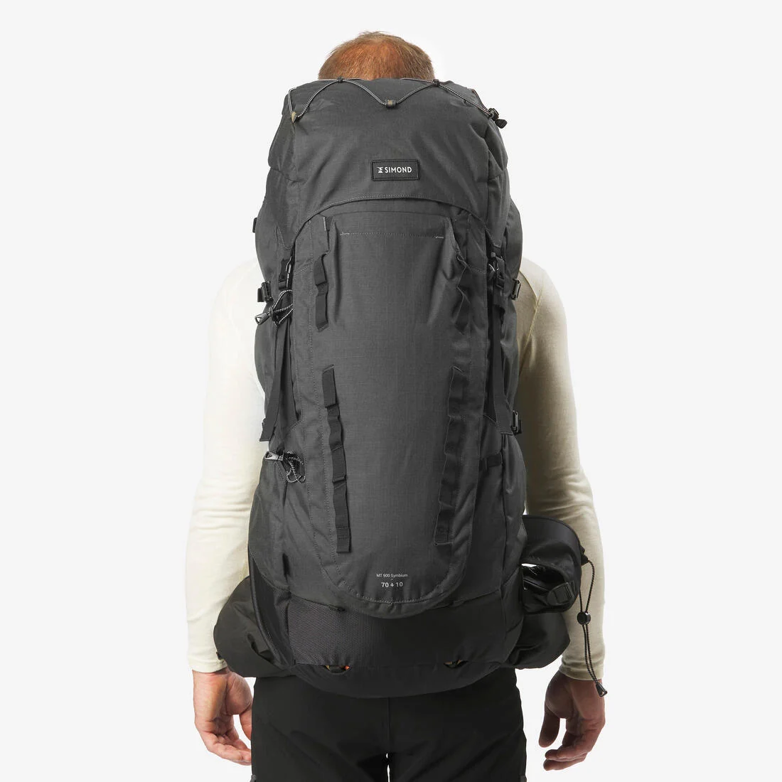 Men's Trekking 70+10L Backpack MT900 Symbium — تصویر 2