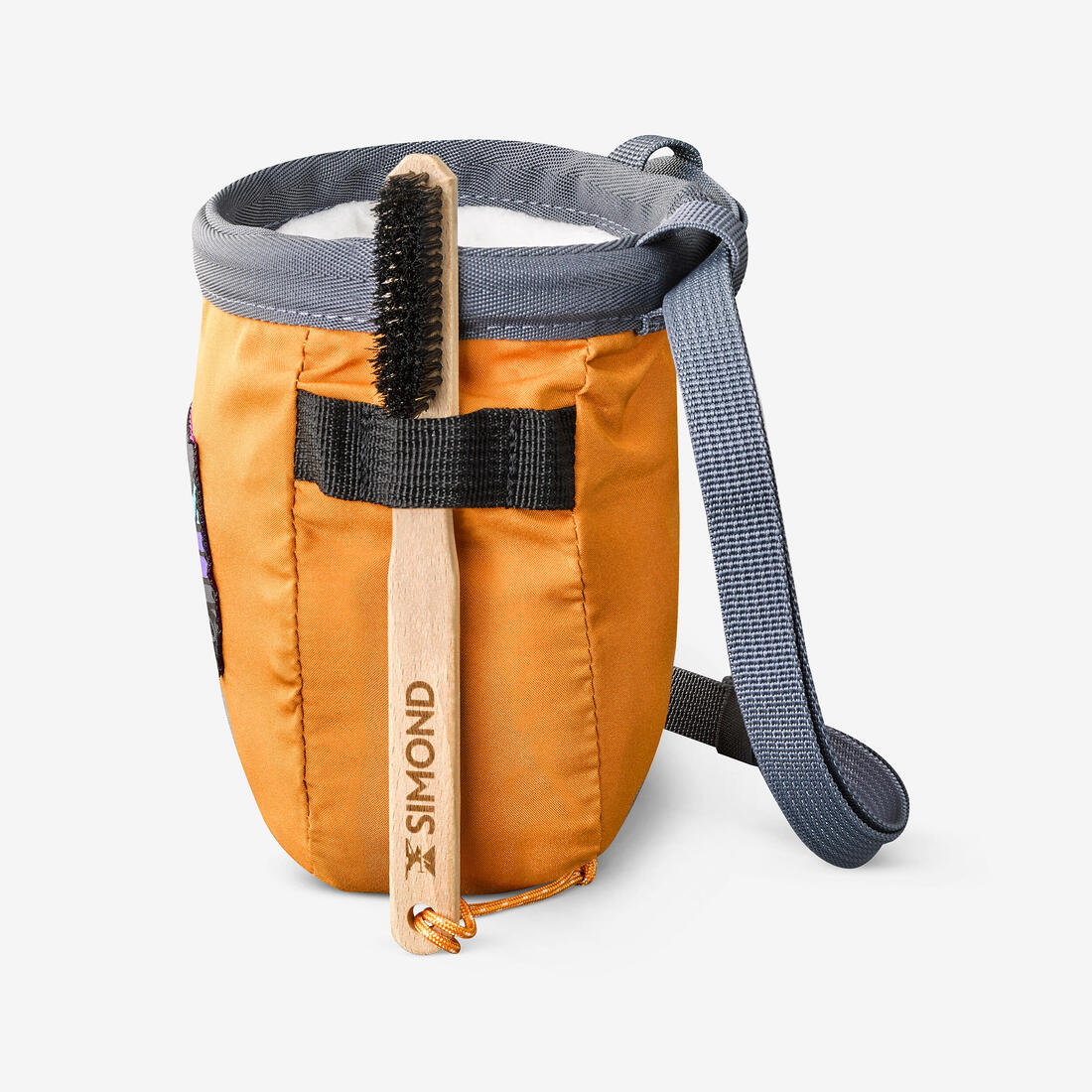CLIMBING CHALK BAG VERTIKA SIZE L - OCHRE — تصویر 2