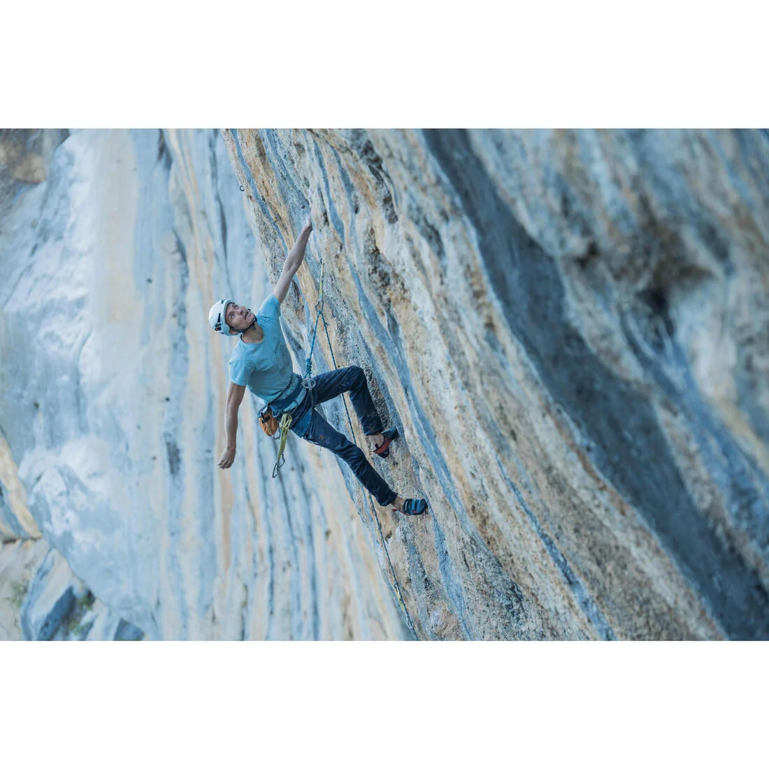 CLIMBING CHALK BAG VERTIKA SIZE L - OCHRE — تصویر 7