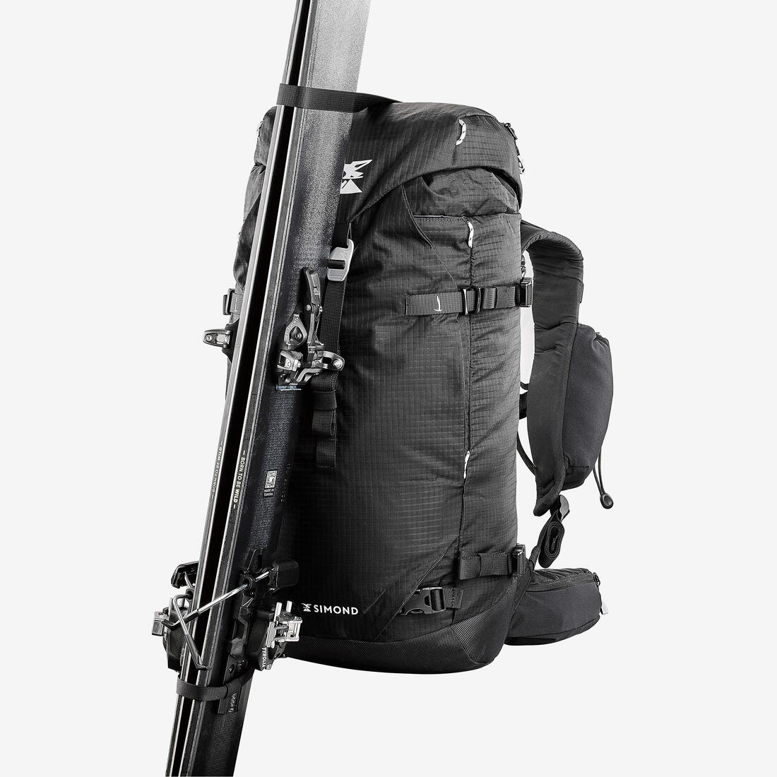 Versatile and modular mountaineering backpack, Alpinism 33 Black — تصویر 8