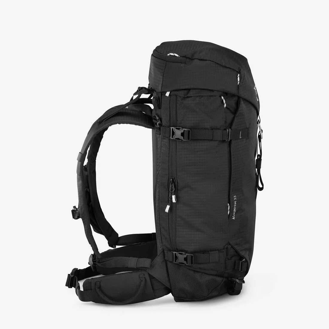 Versatile and modular mountaineering backpack, Alpinism 33 Black — تصویر 5