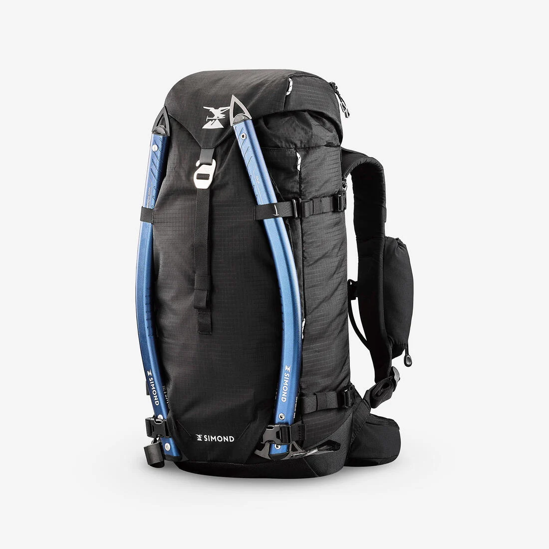 Versatile and modular mountaineering backpack, Alpinism 33 Black — تصویر 6