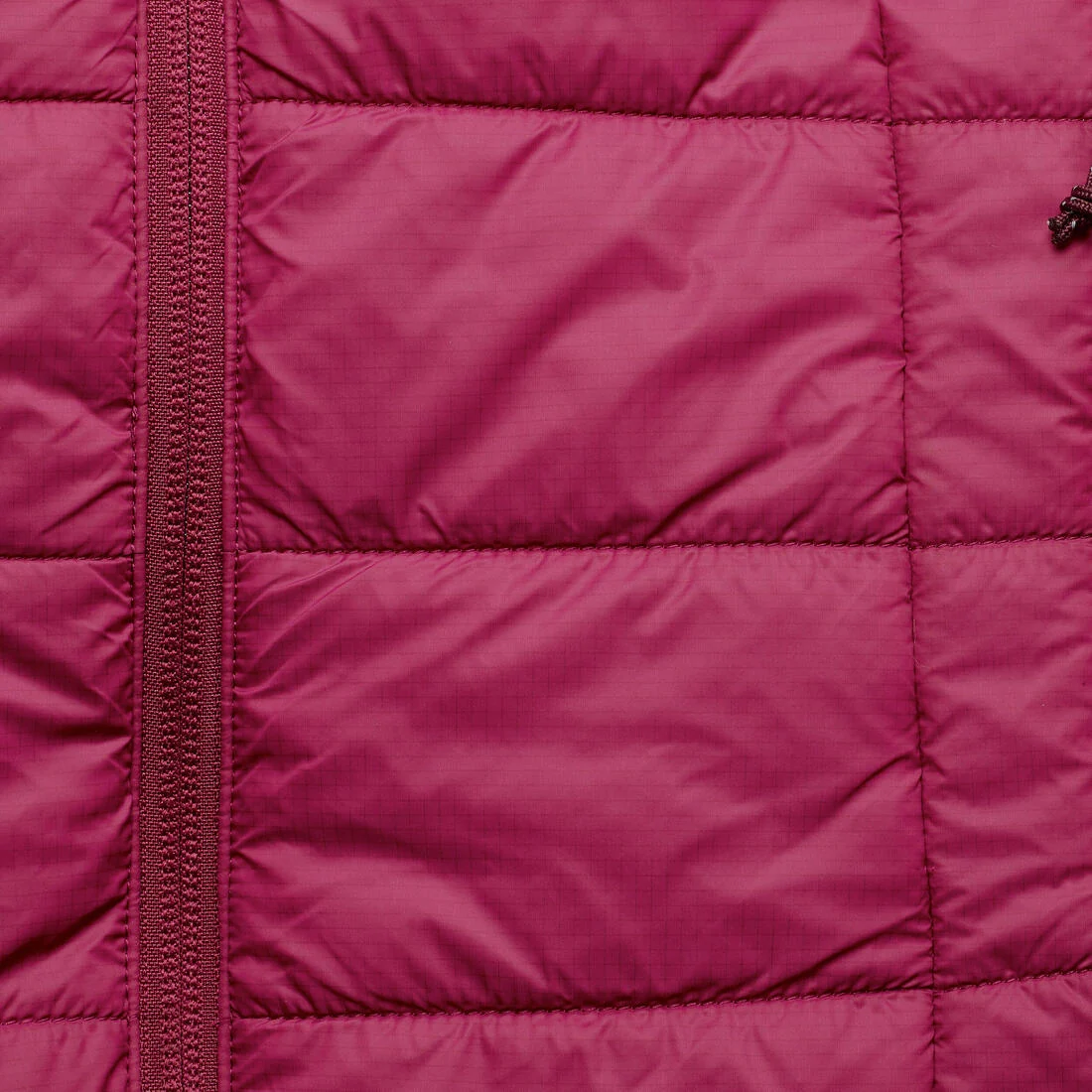 Women’s synthetic padded trekking jacket with hood, MT100 — تصویر 5