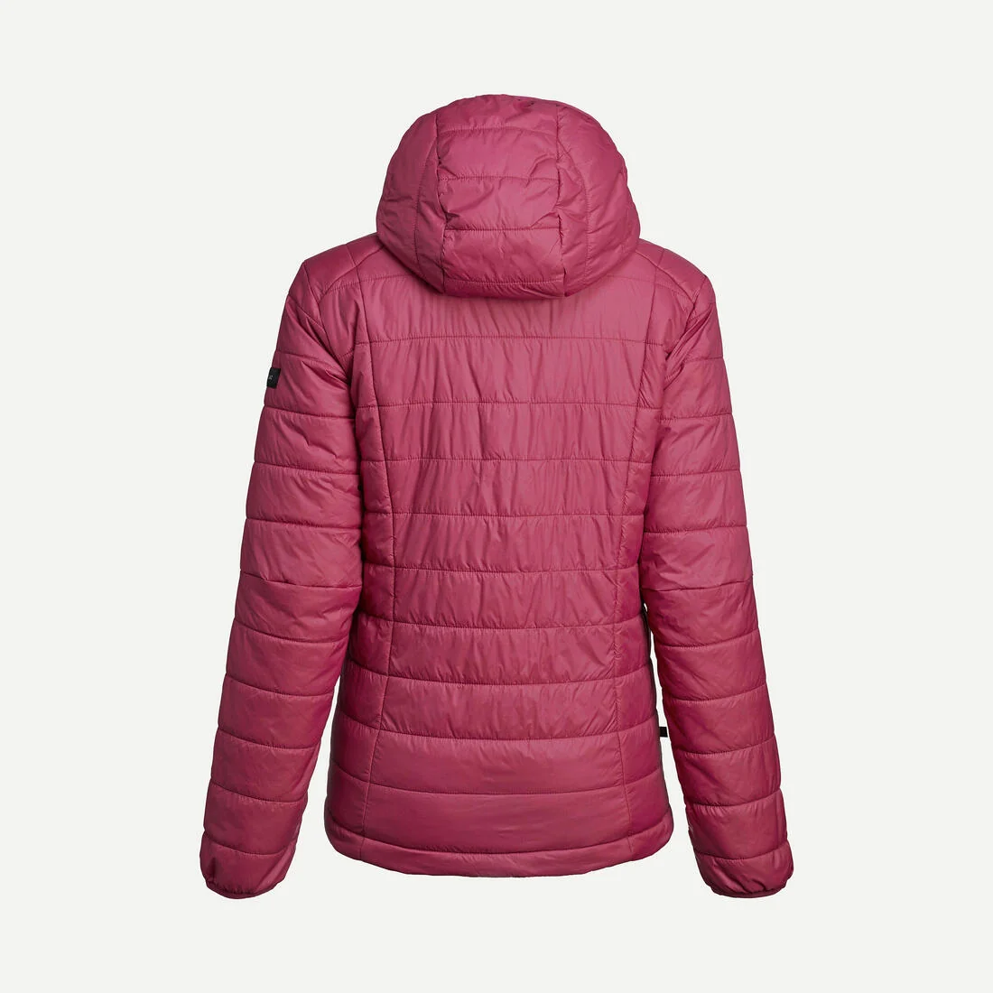 Women’s synthetic padded trekking jacket with hood, MT100 — تصویر 2
