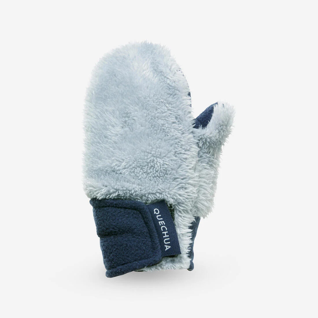Kids' Fleece Mittens HIKE100 18 Months-4 Years — تصویر 3