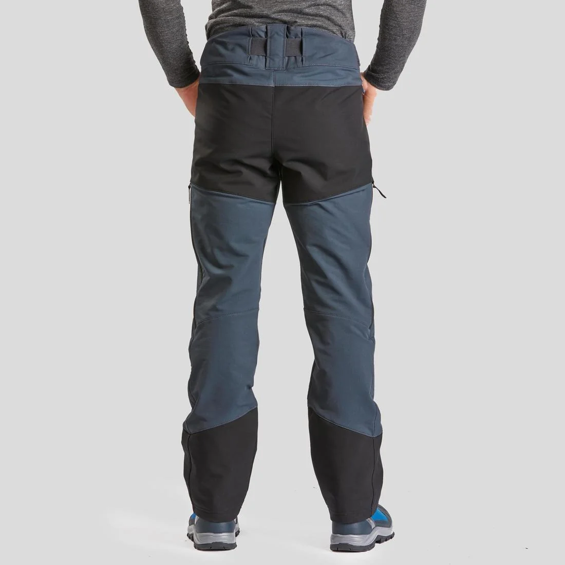 Men’s warm and water-repellent hiking trousers, SH500 — تصویر 2
