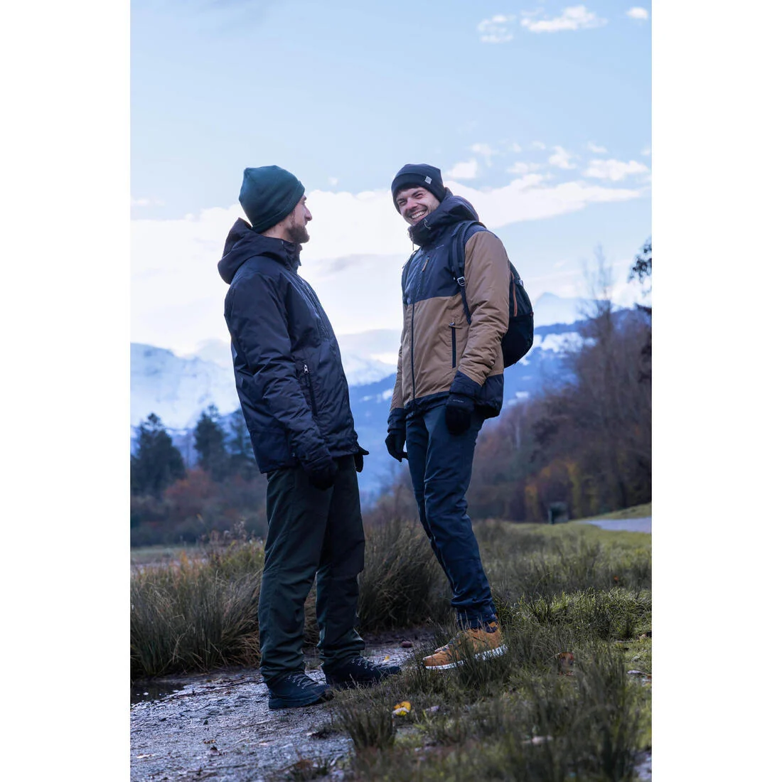 Men’s water-repellent hiking trousers -18°C NH100 - Grey — تصویر 6