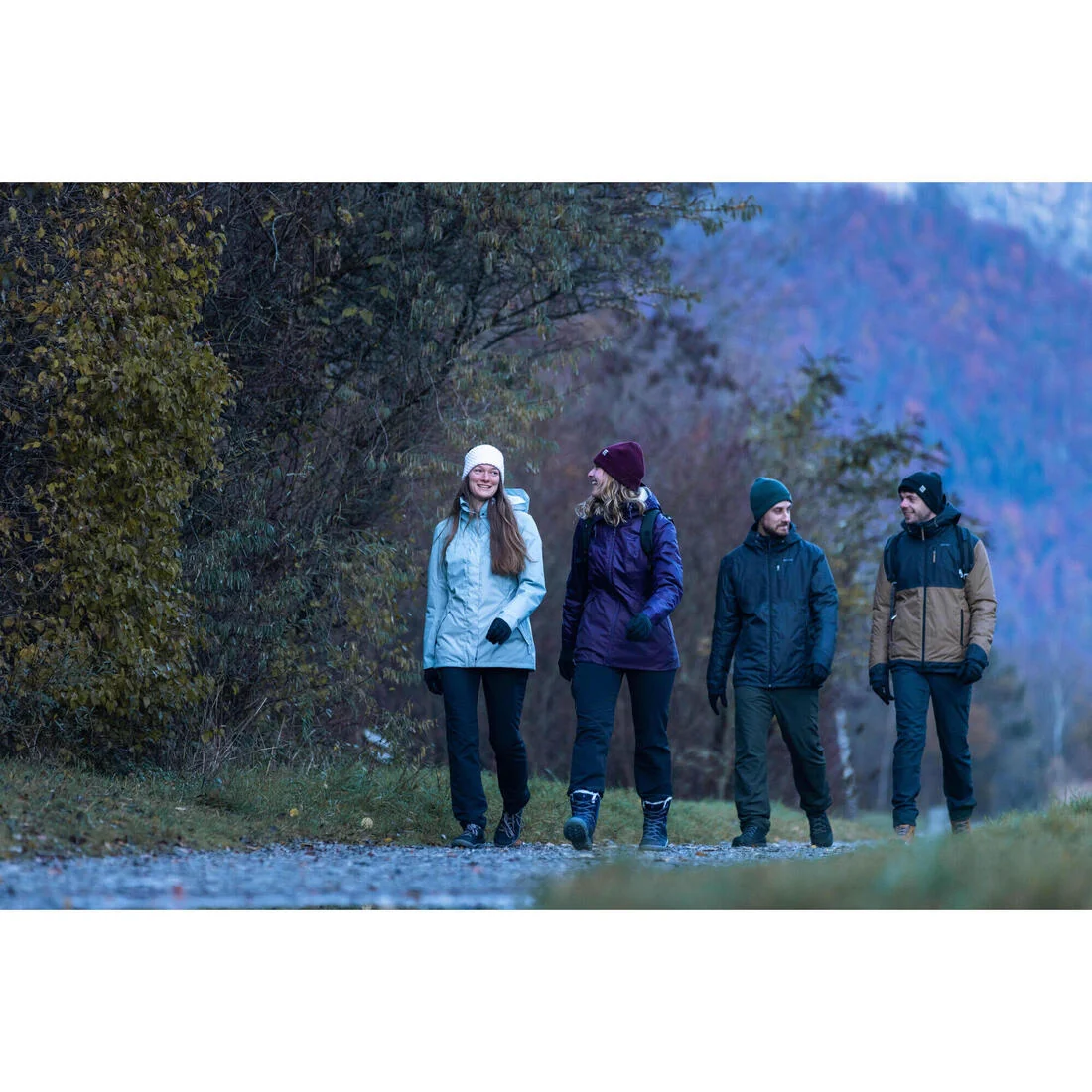 Men’s water-repellent hiking trousers -18°C NH100 - Grey — تصویر 5