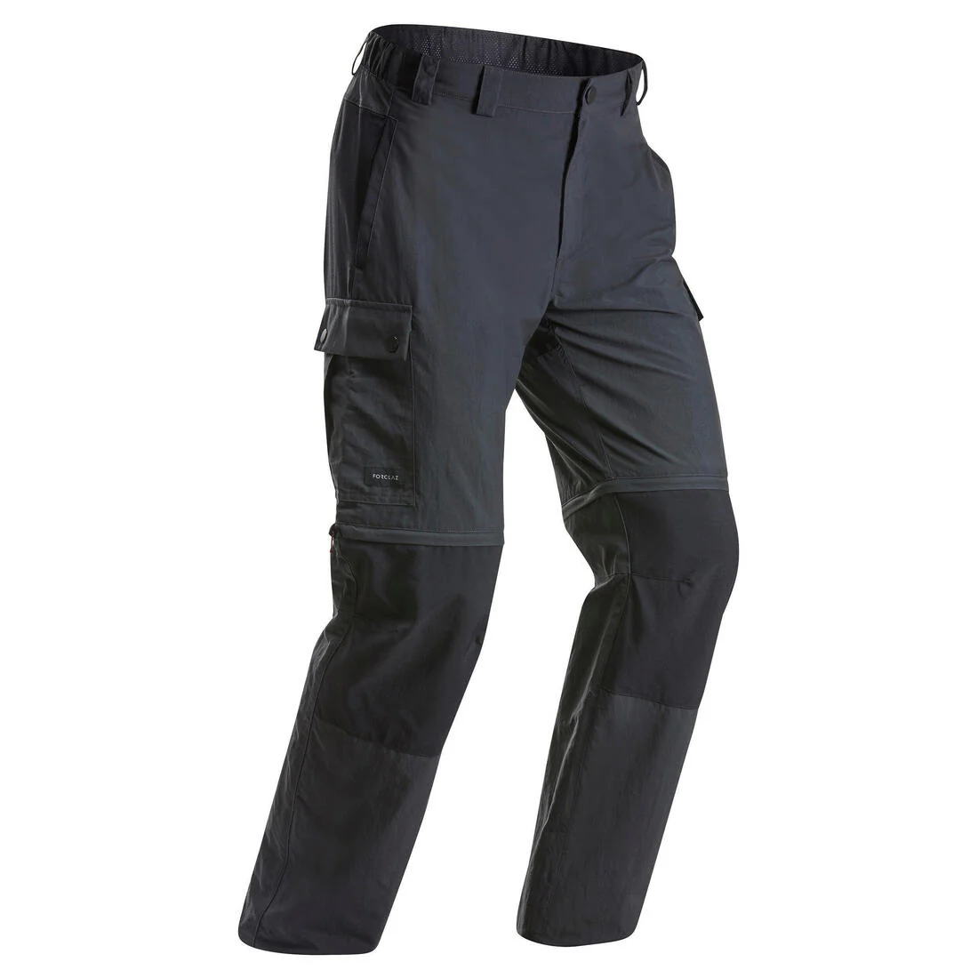Men's Mountain Trekking Durable 2-in-1 Zip-Off Trousers MT100 — تصویر 4