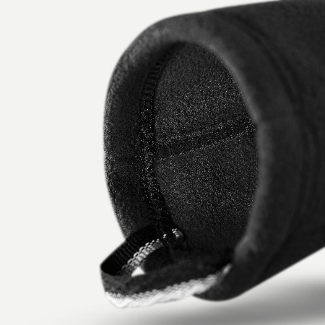Adult mountain trekking fleece gloves - MT500 Black — تصویر 3