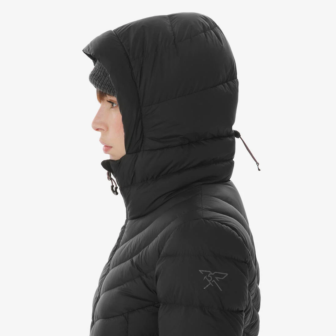 Women’s mountain trekking hooded down jacket MT500 -10°C — تصویر 4