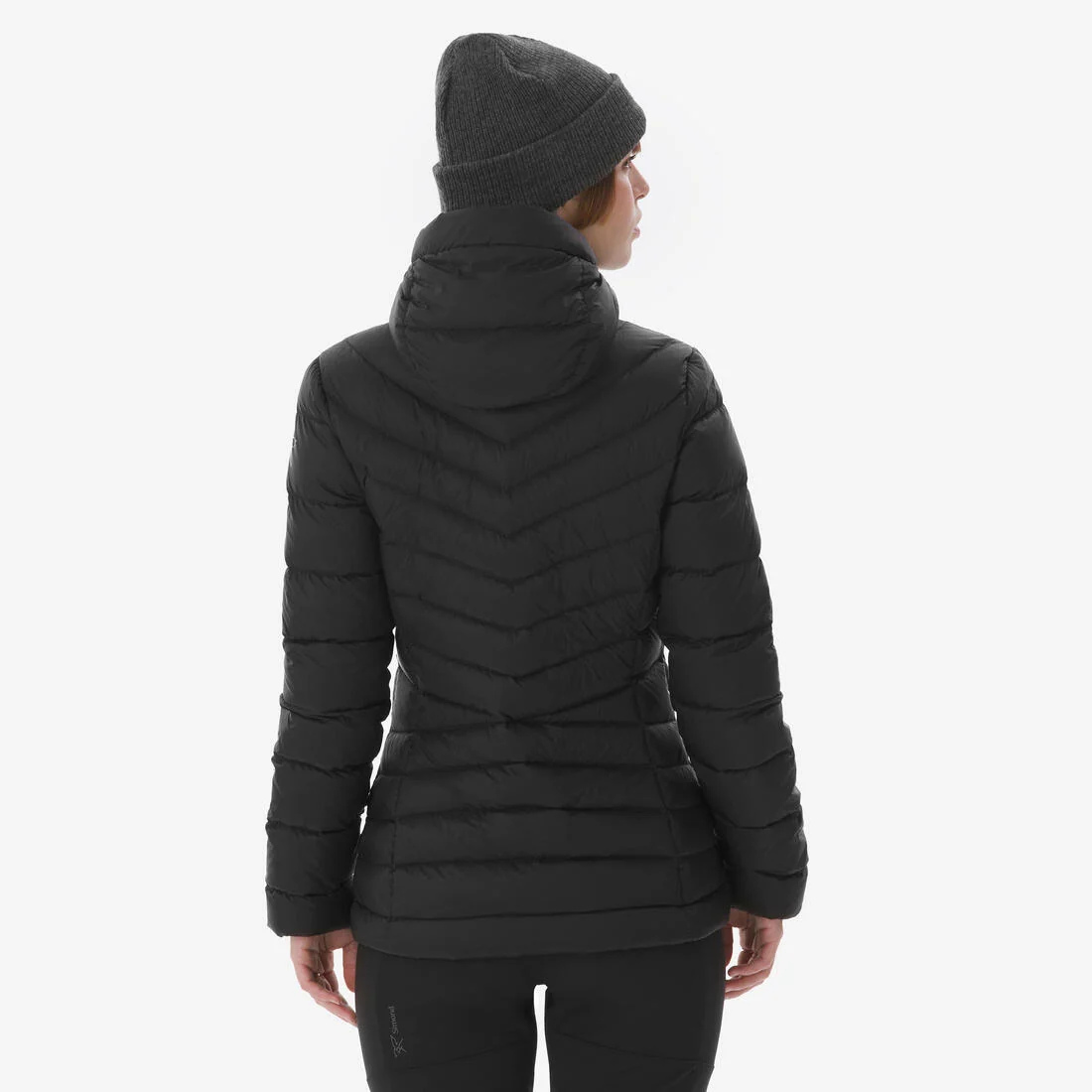 Women’s mountain trekking hooded down jacket MT500 -10°C — تصویر 6