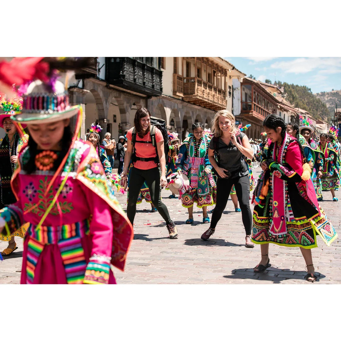 Women's Durable& Women's Travel Trekking Leggings-Travel 500 — تصویر 2