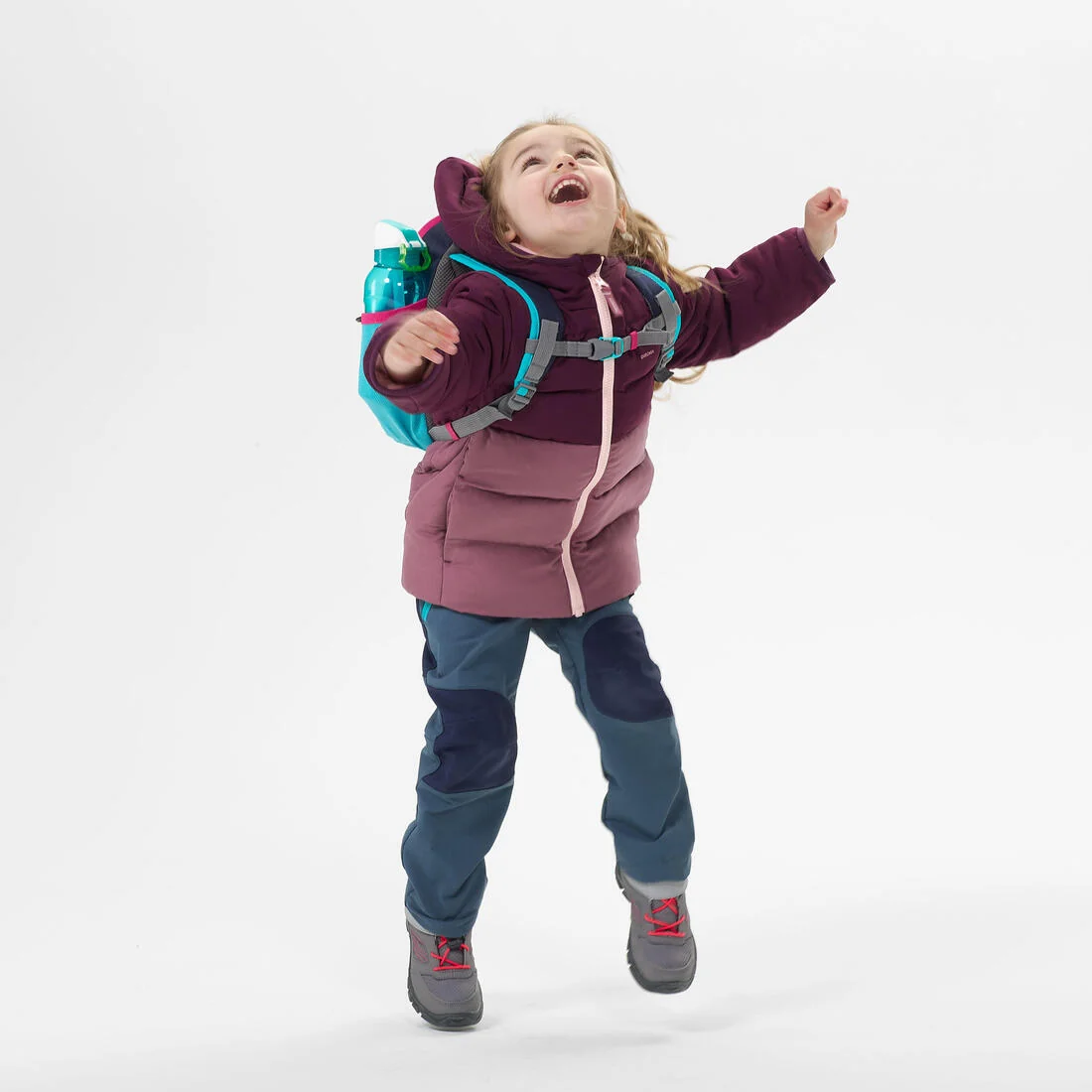Kids’ Hiking Padded Jacket - Aged 2-6 — تصویر 2