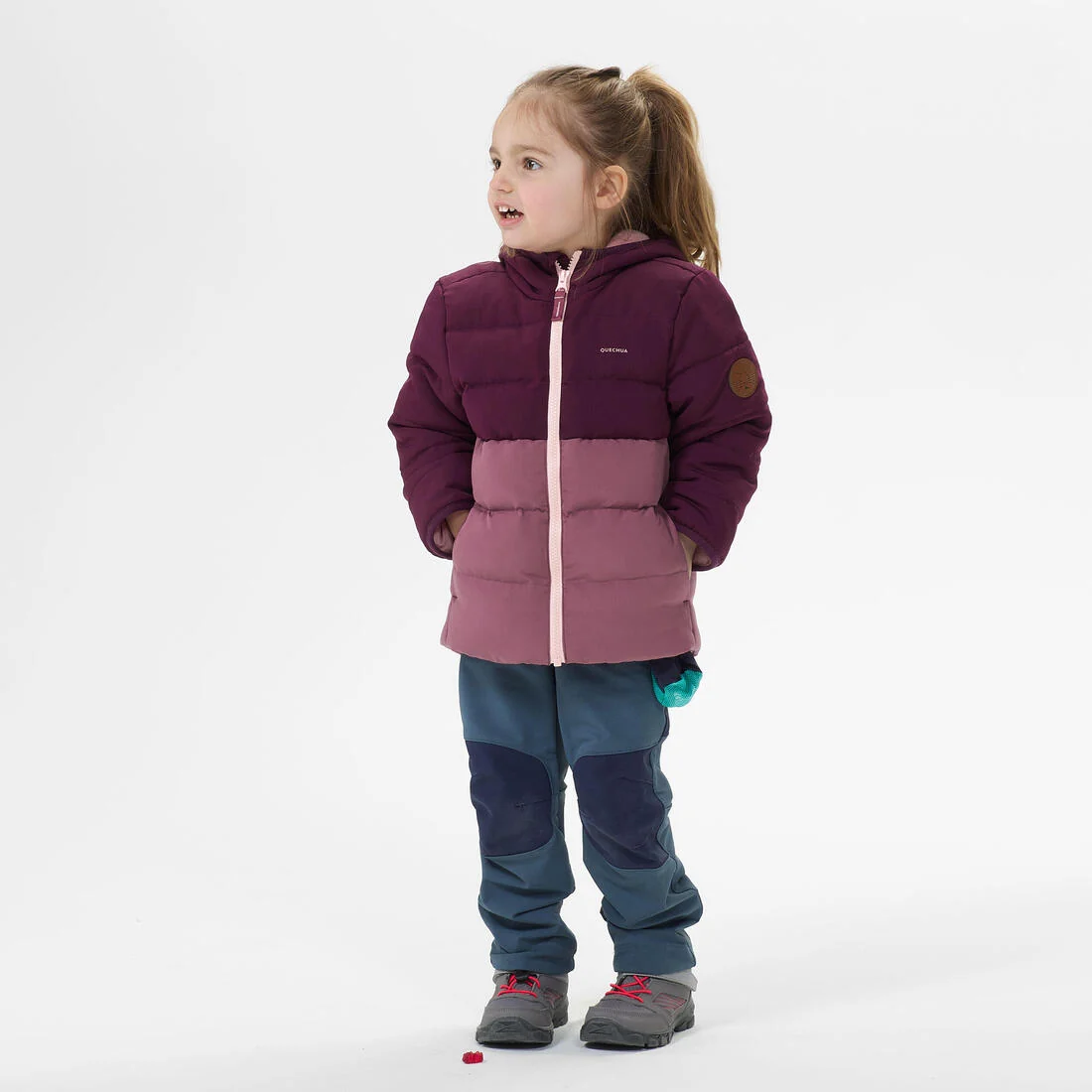 Kids’ Hiking Padded Jacket - Aged 2-6 — تصویر 3