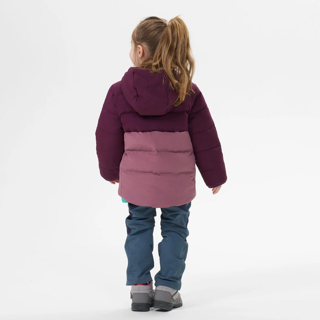 Kids’ Hiking Padded Jacket - Aged 2-6 — تصویر 4