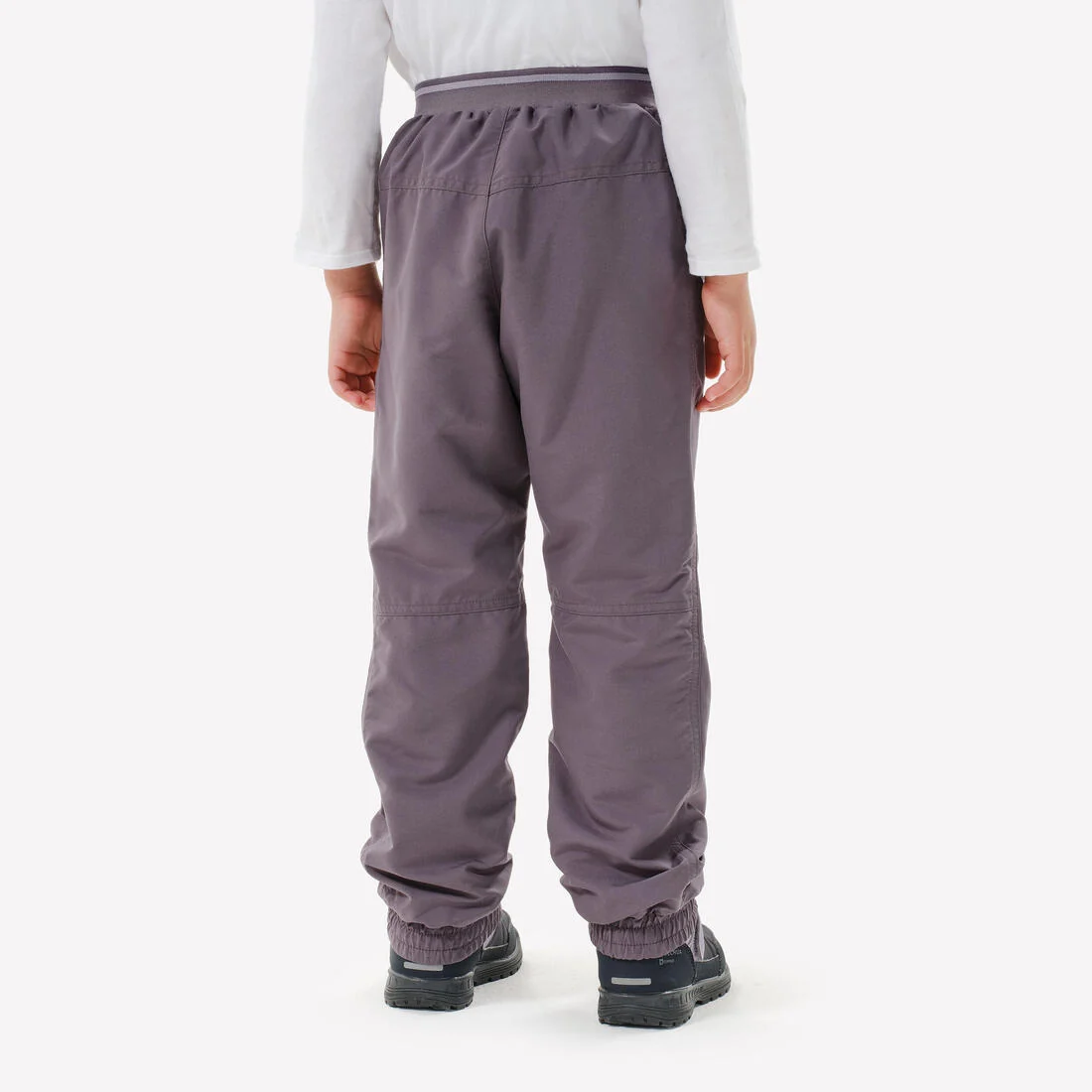 CHILDREN'S WARM WATER REPELLENT HIKING TROUSERS - SH100 X-WARM - AGE 2-6 — تصویر 4