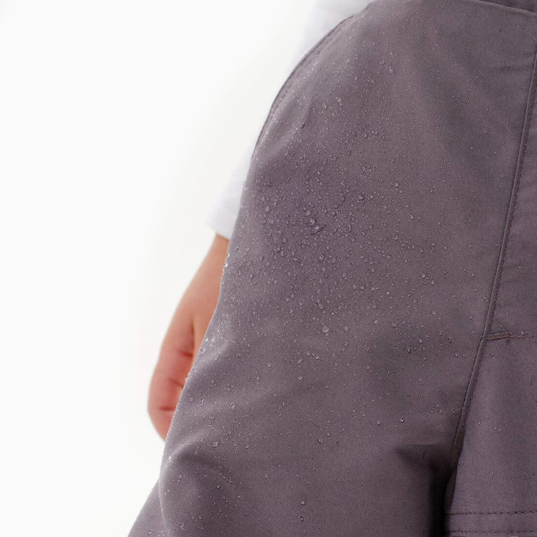 CHILDREN'S WARM WATER REPELLENT HIKING TROUSERS - SH100 X-WARM - AGE 2-6 — تصویر 3
