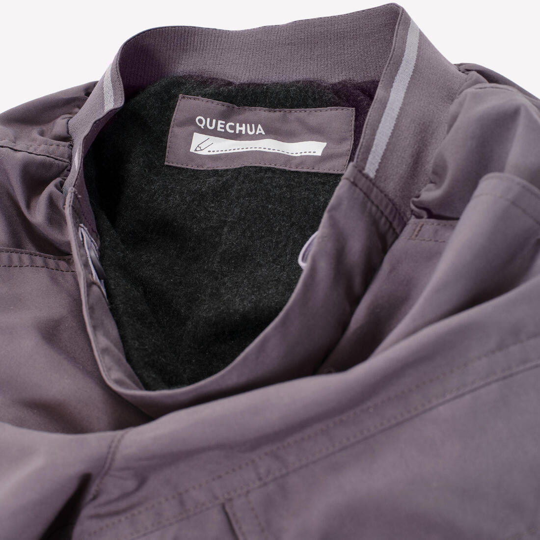 CHILDREN'S WARM WATER REPELLENT HIKING TROUSERS - SH100 X-WARM - AGE 2-6 — تصویر 7