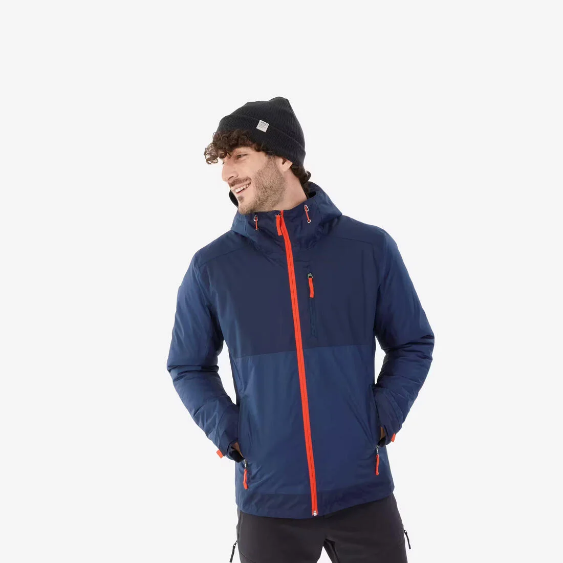 Men’s waterproof hiking jacket -10°C, NH500 — تصویر 1