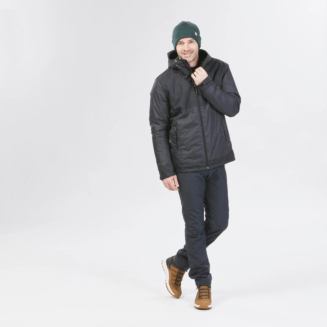 Men’s waterproof hiking jacket -10°C, NH500 — تصویر 5