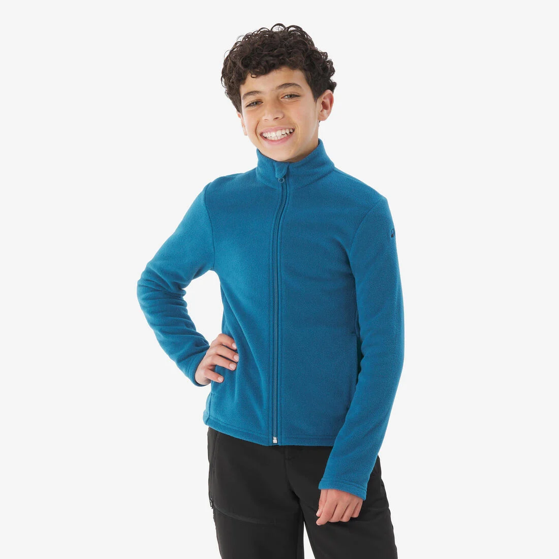 MH100 kids’ zip-up fleece jacket - 7–15 years — تصویر 2