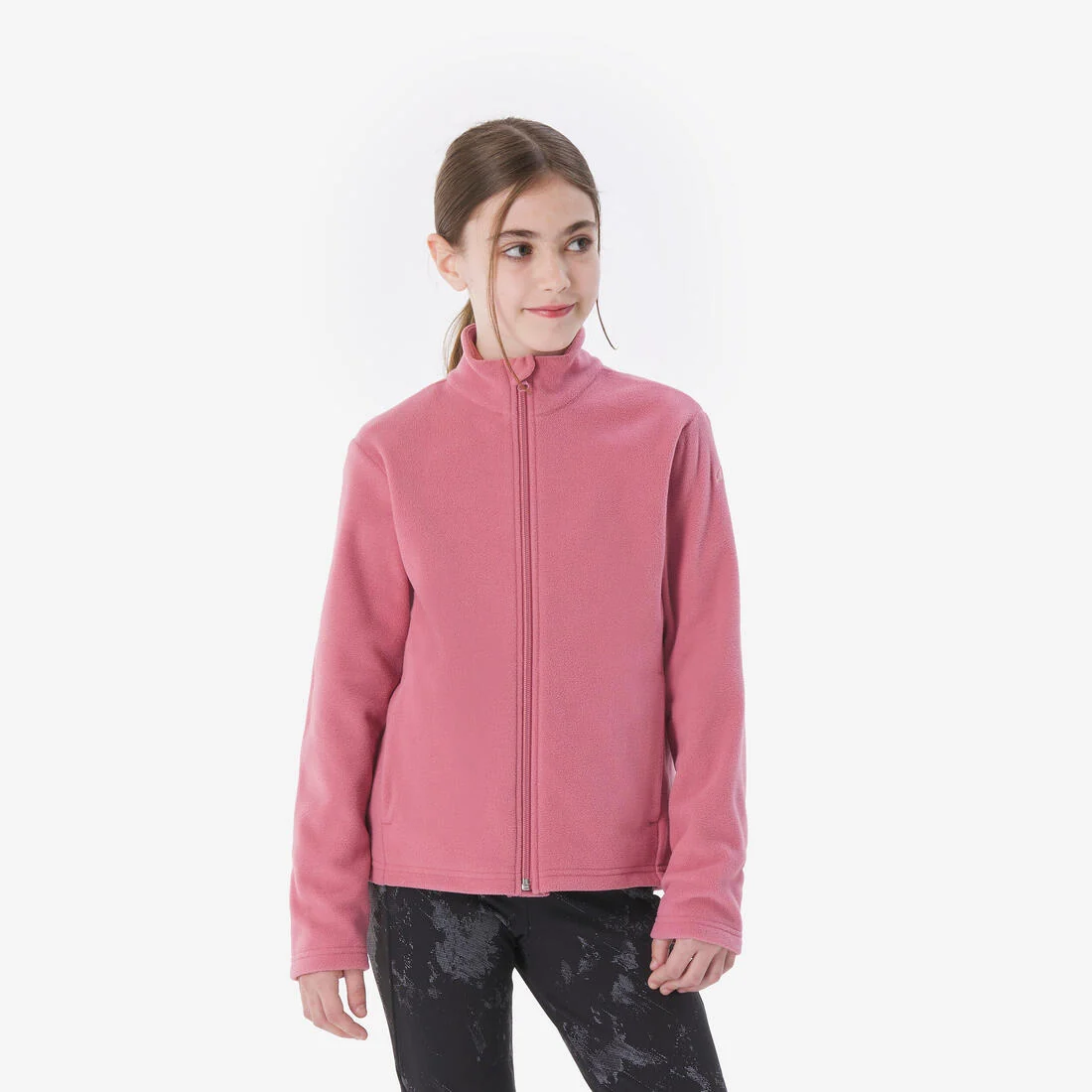 MH100 kids’ zip-up fleece jacket - 7–15 years — تصویر 1