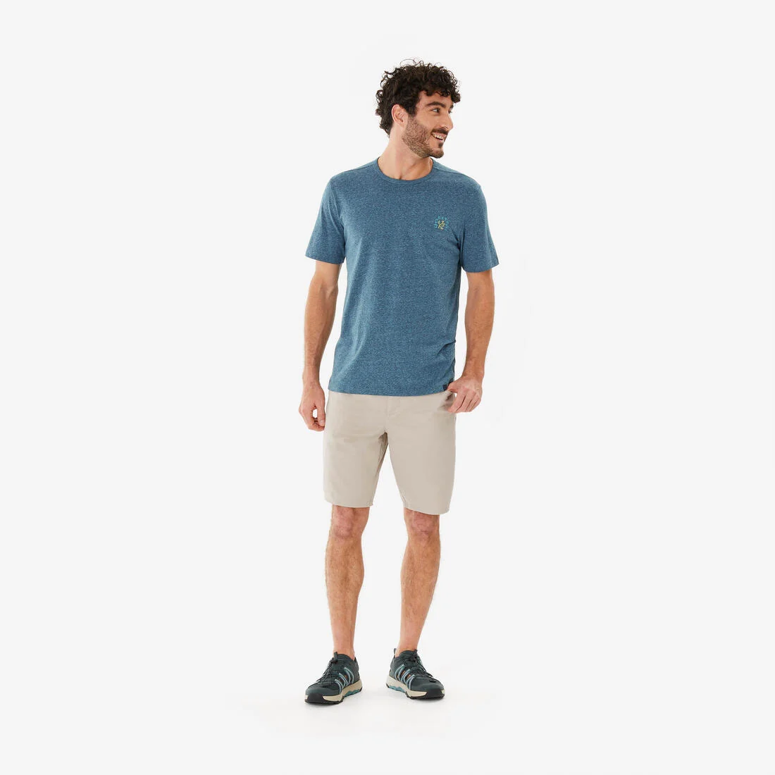 Men’s hiking shorts, NH100 — تصویر 3