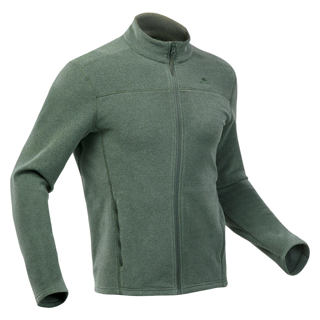 Men’s Mountain Hiking Fleece MH100 Full Zip — تصویر 6