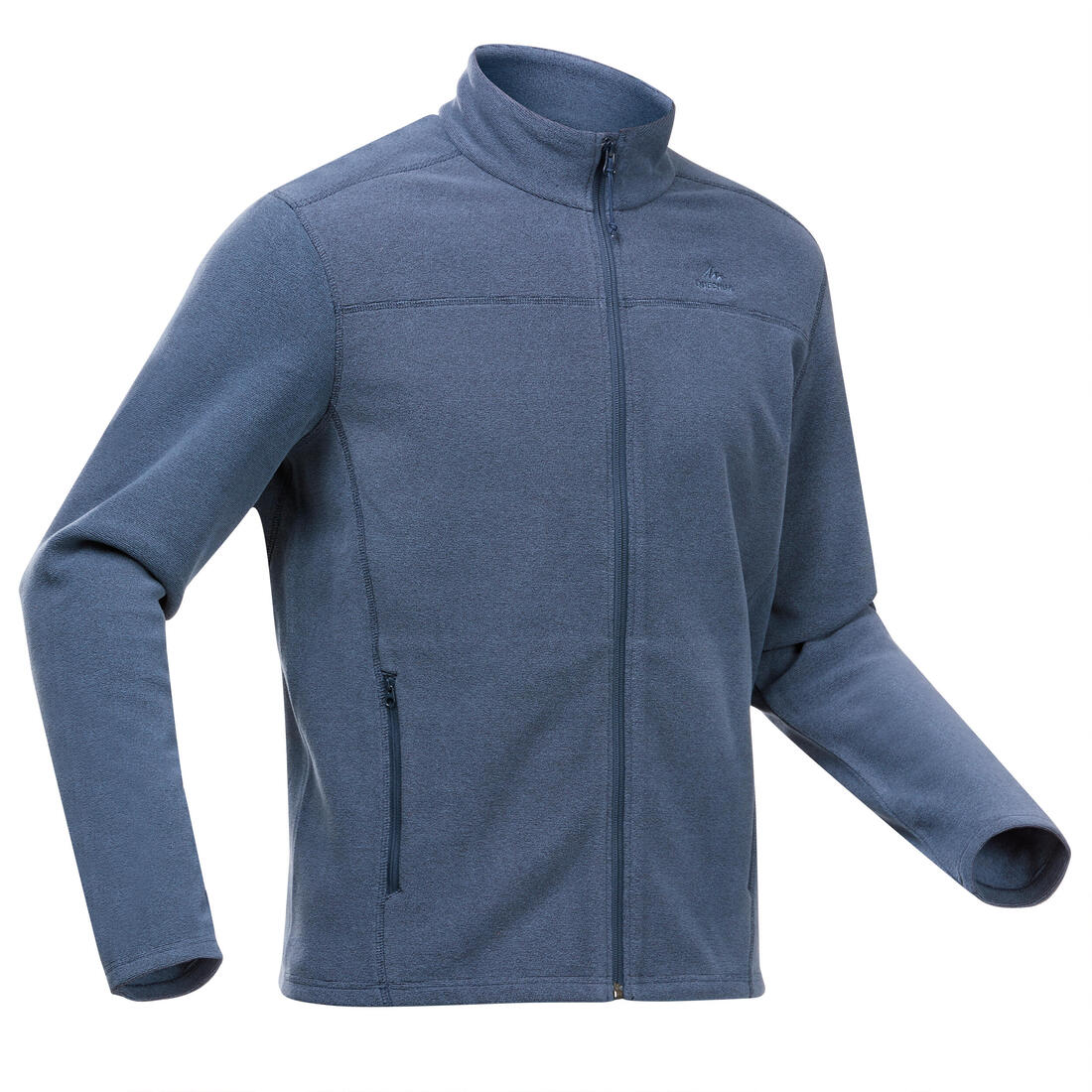 Men’s Mountain Hiking Fleece MH100 Full Zip — تصویر 7