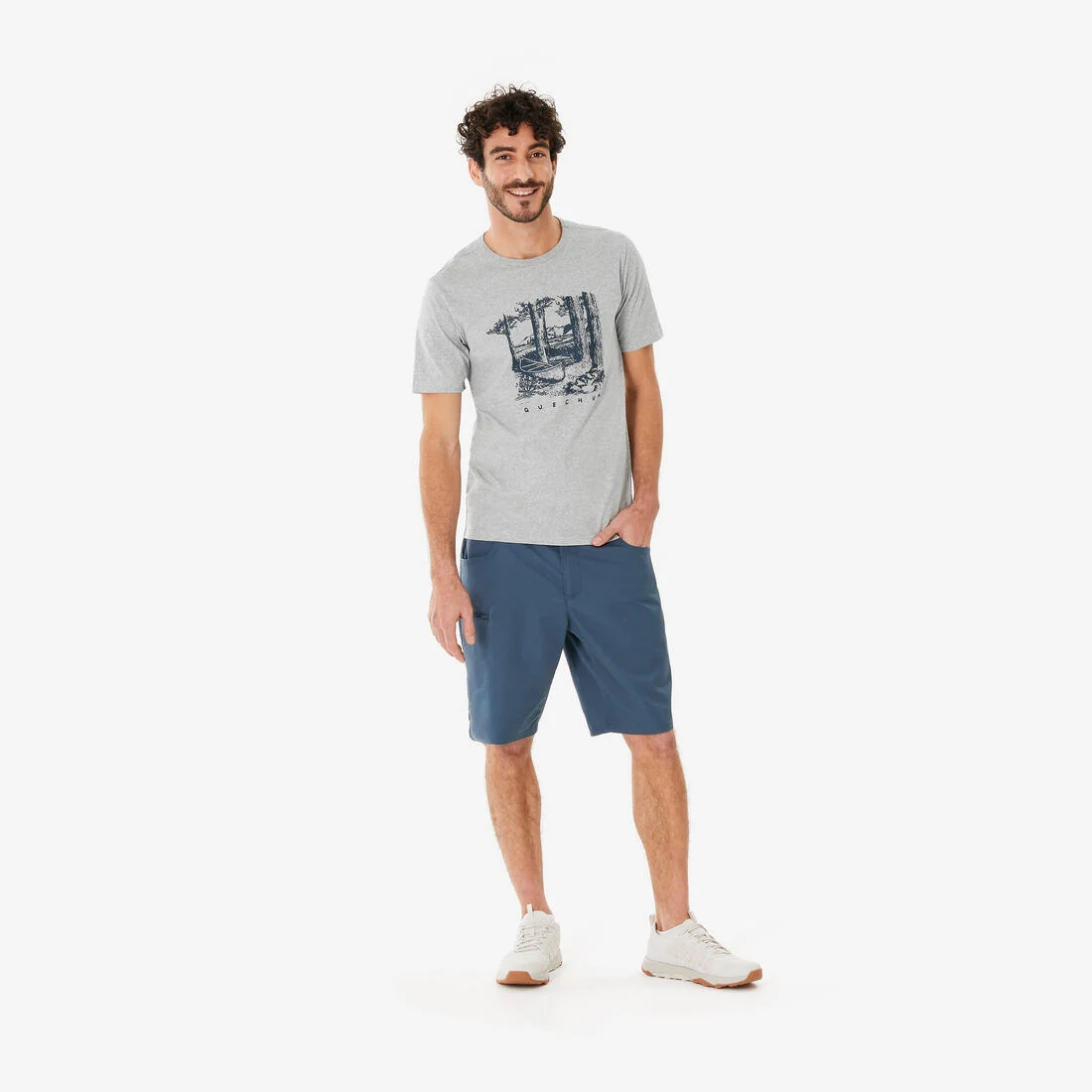 Men’s hiking shorts, NH500 Regular — تصویر 5