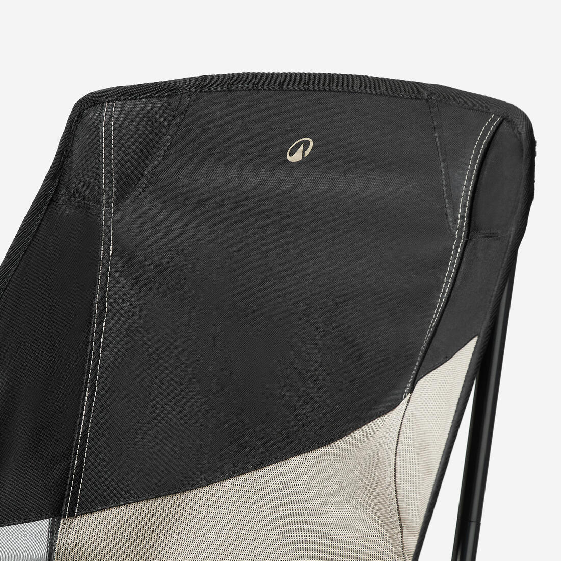 Low camping chair, ultra-compact with a high backrest, 500 L — تصویر 3