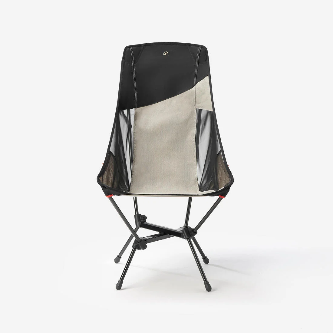 Low camping chair, ultra-compact with a high backrest, 500 L — تصویر 4