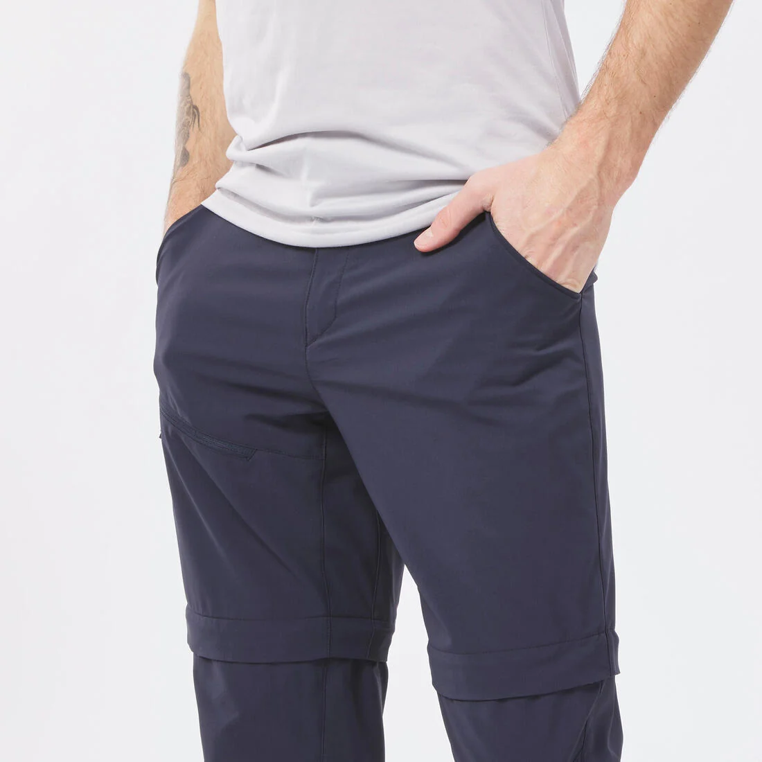 Men’s Modular Hiking Trousers - MH150 — تصویر 8