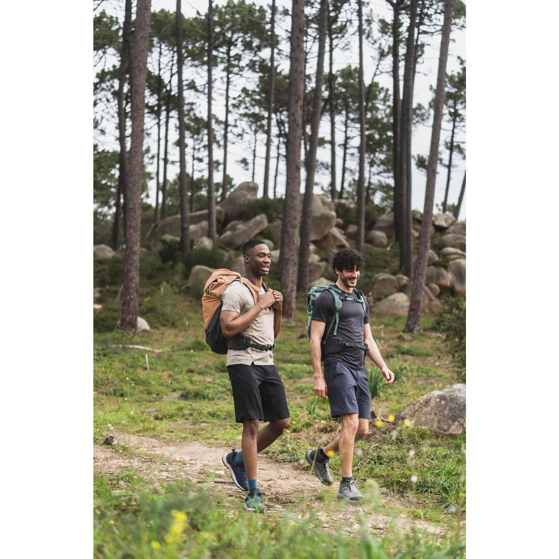Men’s long hiking shorts, MH500 — تصویر 5