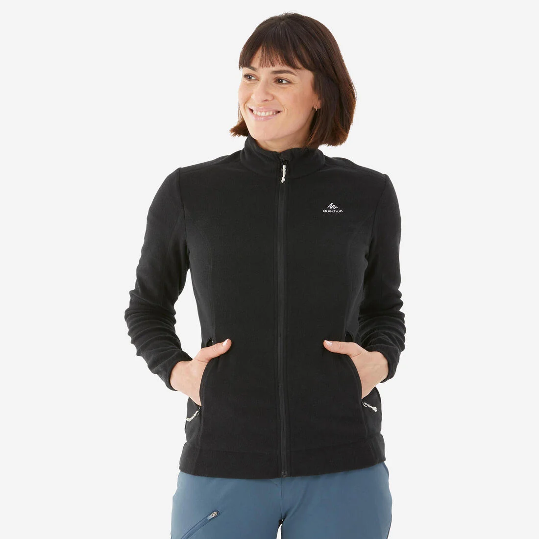 Women’s Mountain Walking Full-zip Fleece MH100 — تصویر 3