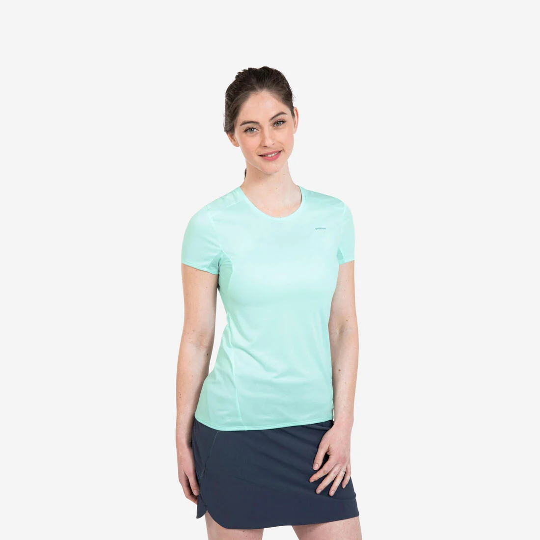 Women’s Mountain Walking Short-Sleeved T-Shirt MH100 — تصویر 1
