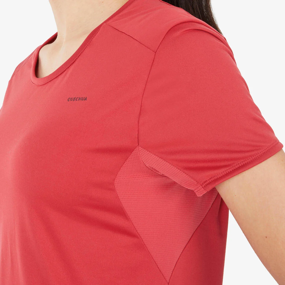 Women’s Mountain Walking Short-Sleeved T-Shirt MH100 — تصویر 7