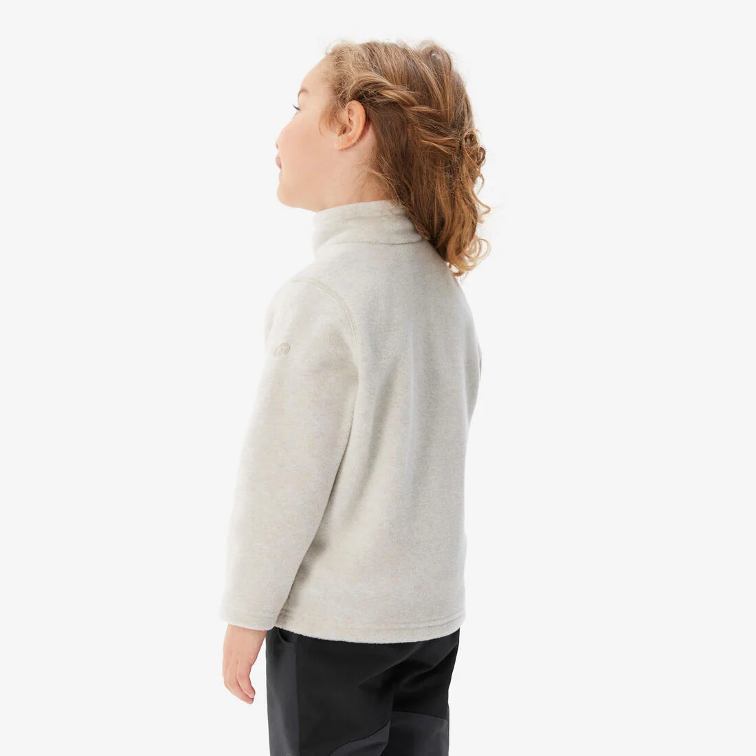 Kids’ fleece hiking jacket MH100 Zip - 2-6 years — تصویر 6