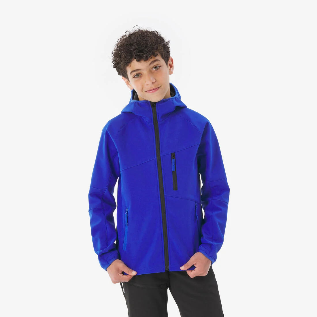 Kids’ hiking softshell jacket MH900 - 7-15 years — تصویر 2