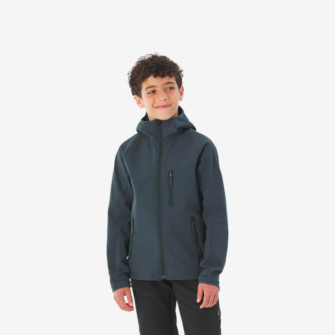 Kids’ hiking softshell jacket MH900 - 7-15 years — تصویر 3