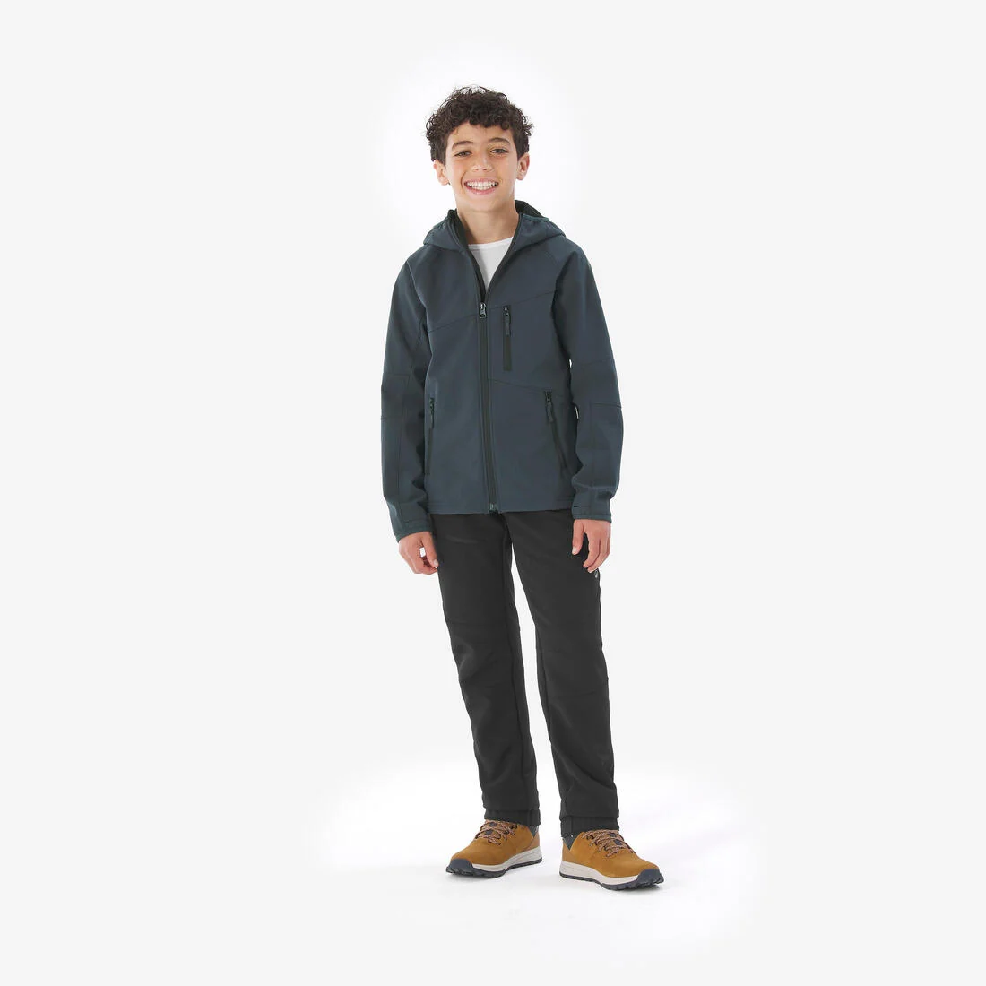 Kids’ hiking softshell jacket MH900 - 7-15 years — تصویر 7