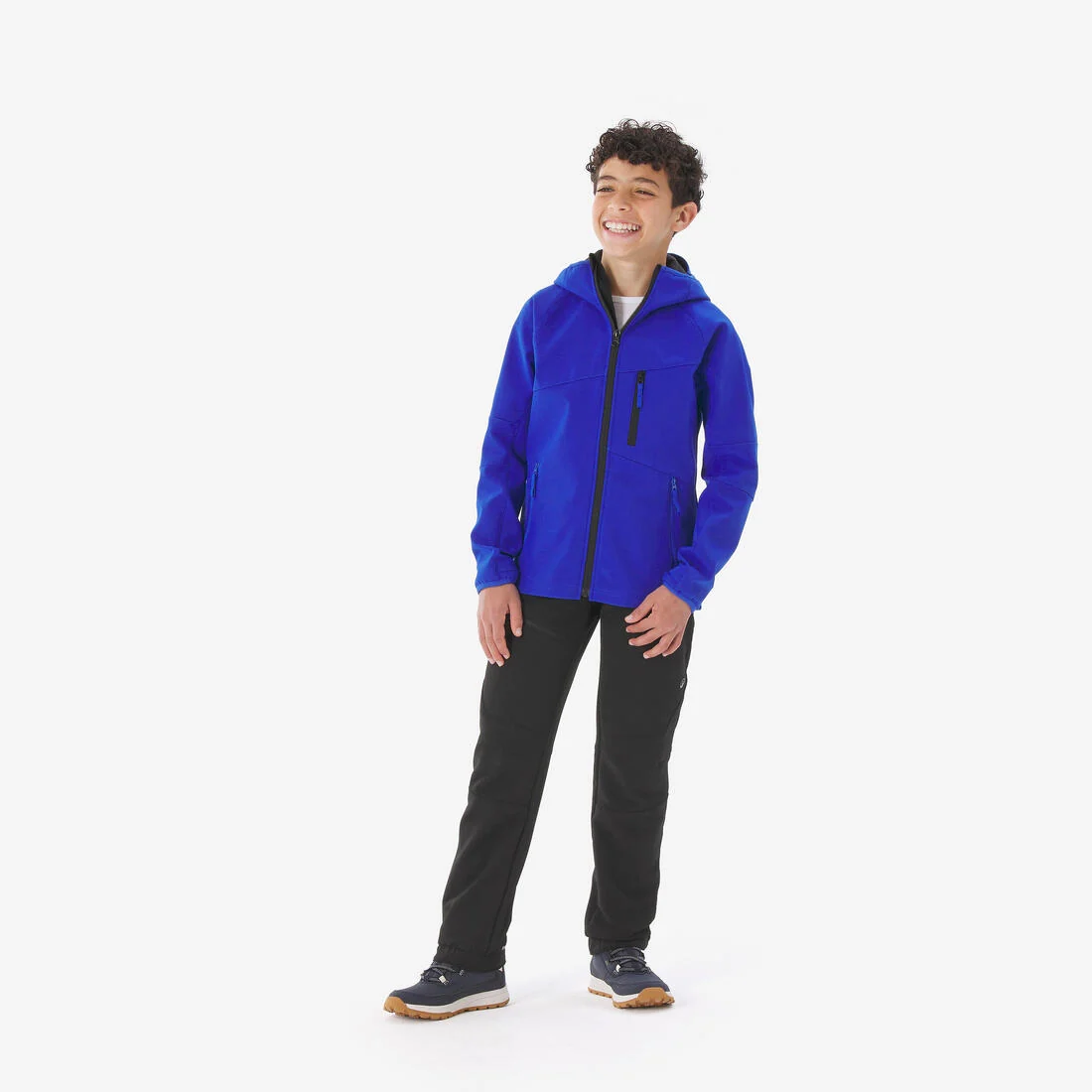 Kids’ hiking softshell jacket MH900 - 7-15 years — تصویر 6