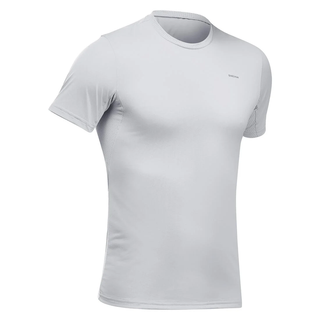 Men's Hiking Synthetic Short-Sleeved T-Shirt MH100 — تصویر 2